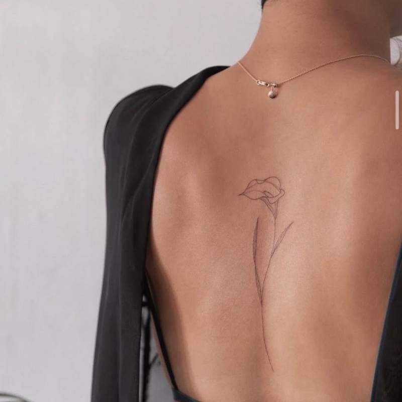 spine tattoos for girls