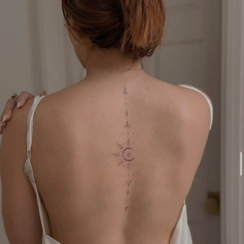  spine tattoos small