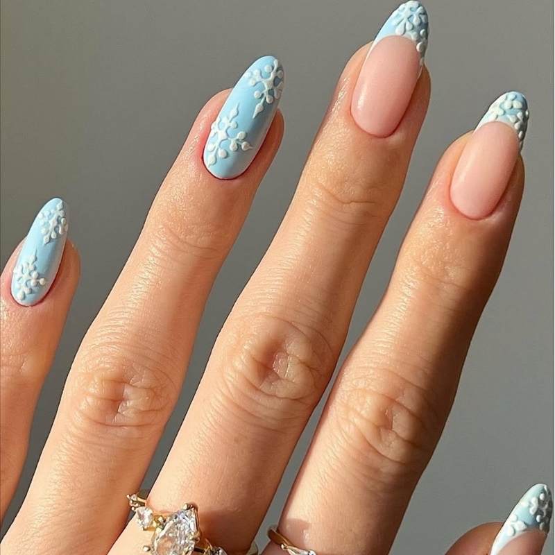 classy winter nails