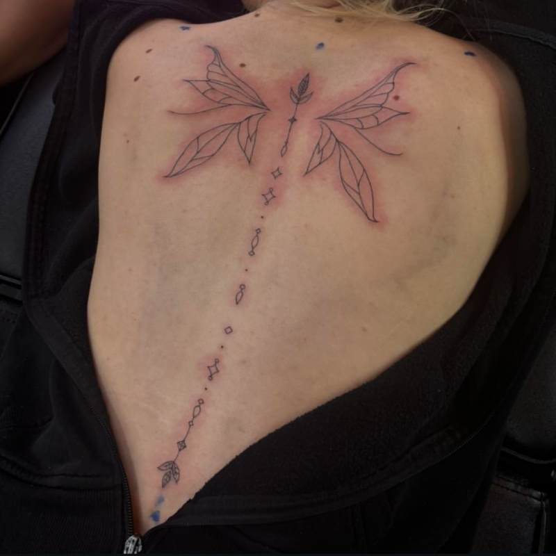 spine tattoos