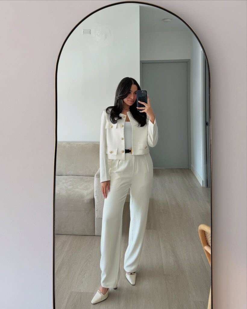 casual work christmas party outfit