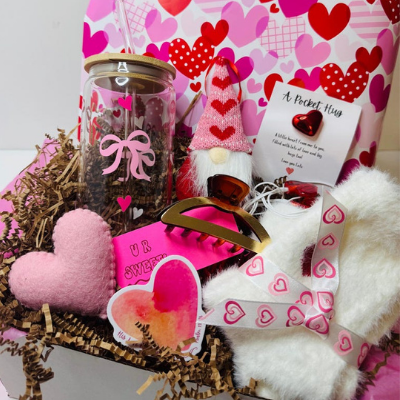 valentine gift basket for her