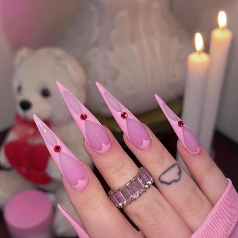 valentine's day nails ideas