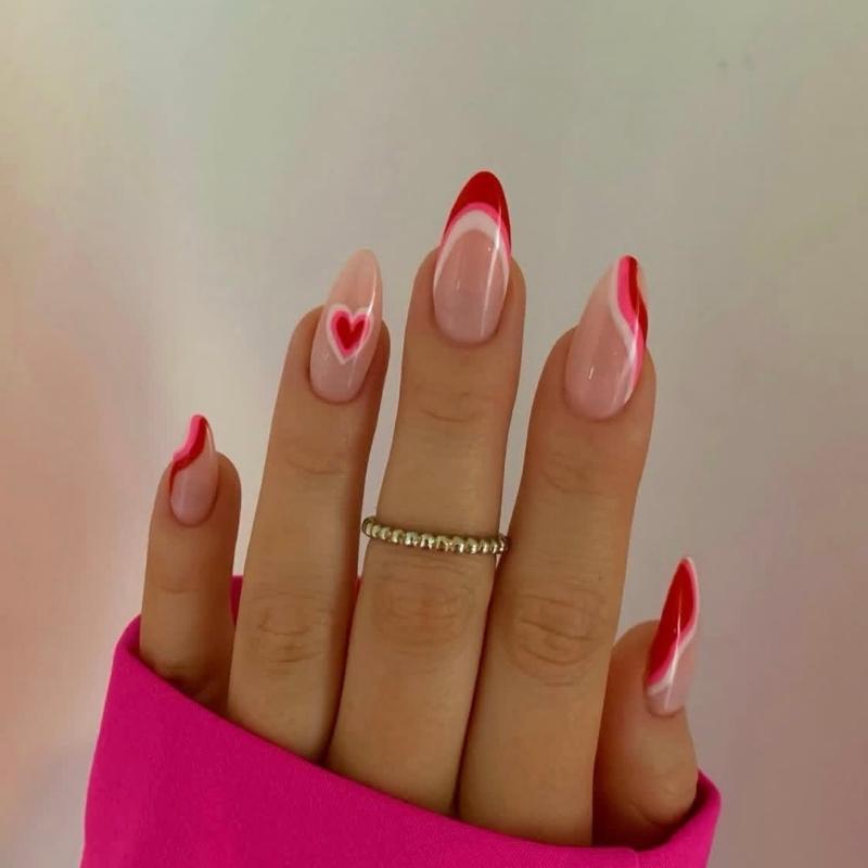 valentines day nails