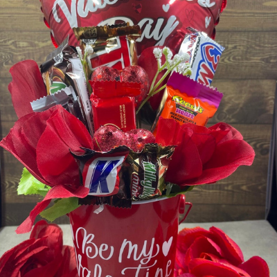 girls valentines gift basket