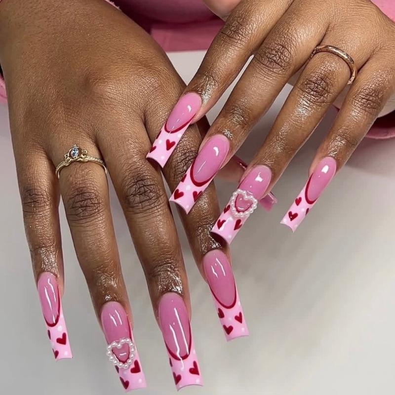 valentine nail designs