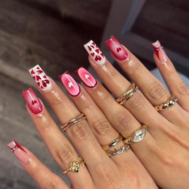valentine nail designs