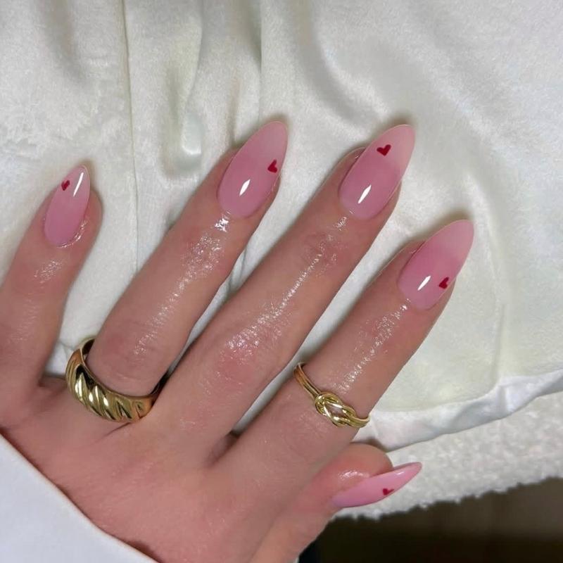 valentine's day nail designs