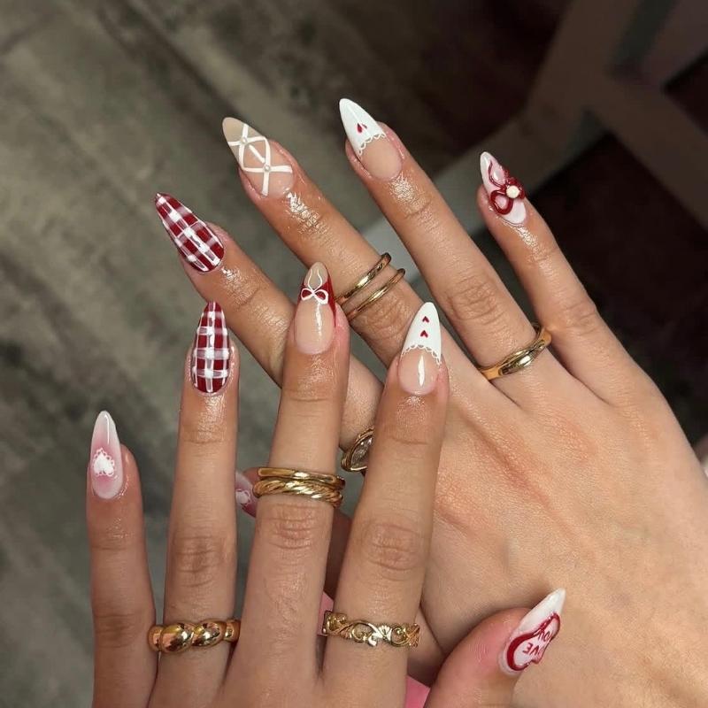 valentine's day nails ideas