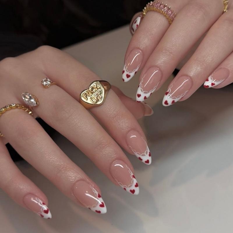 valentine's day nails ideas