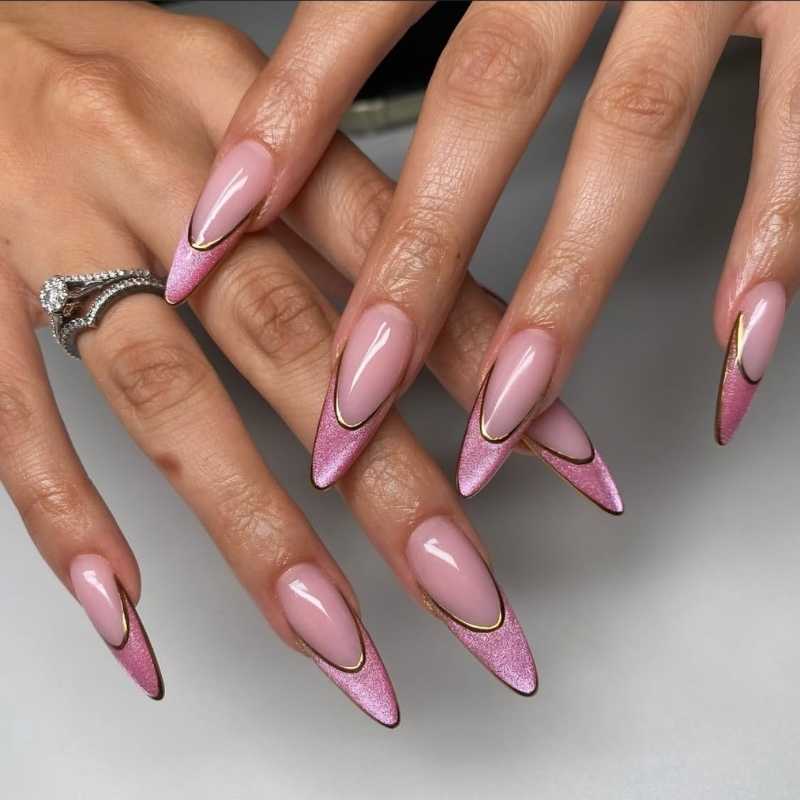 cat eye nails design