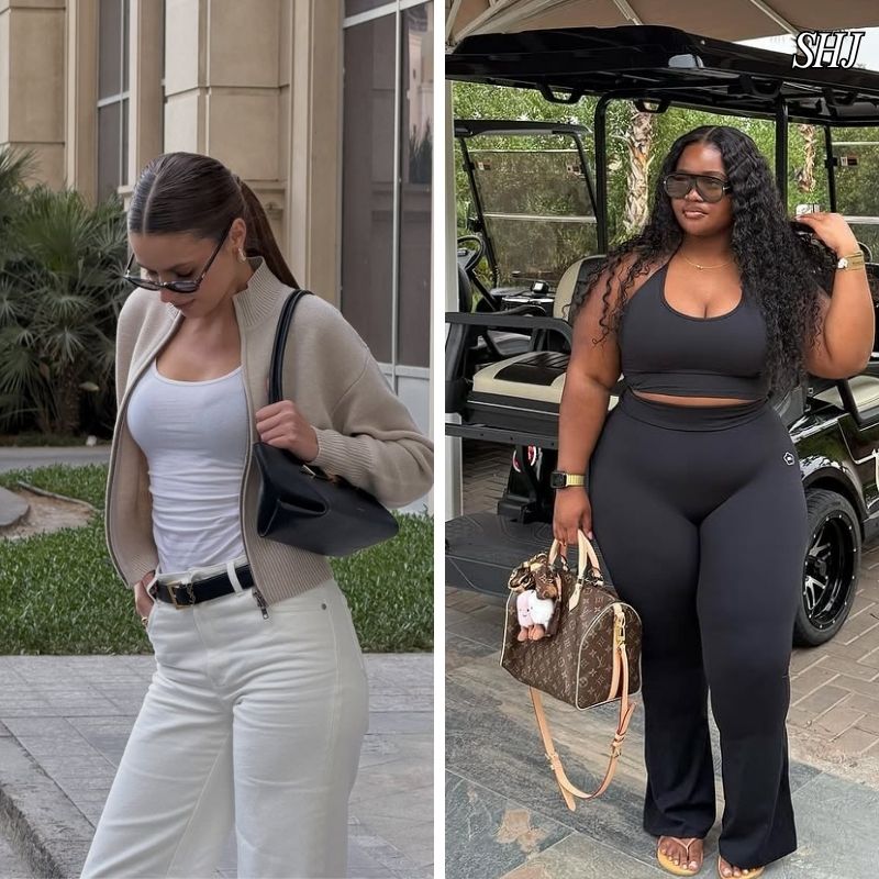 clothes for short waist big bust