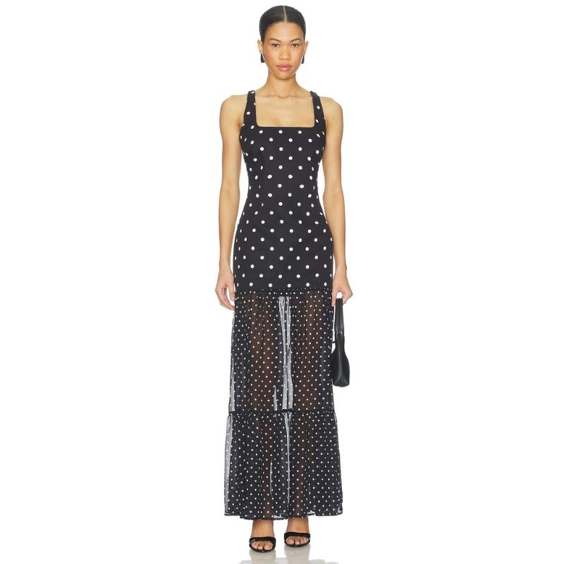 polka dot dress for weddings
