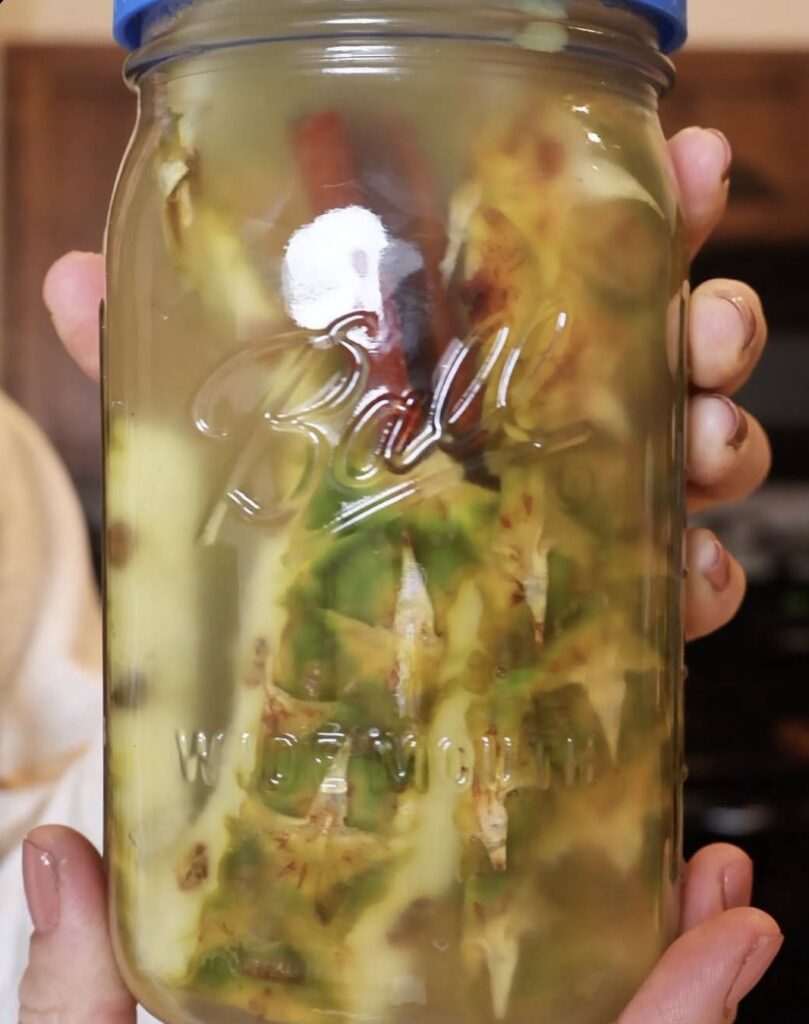pineapple skin tea recipe