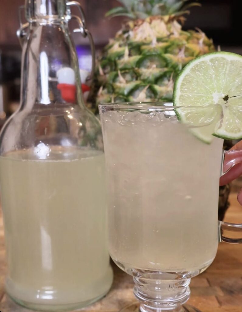 pineapple skin tea recipe