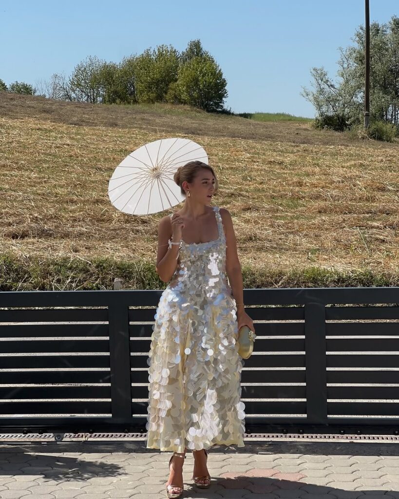 semi formal wedding guest dress