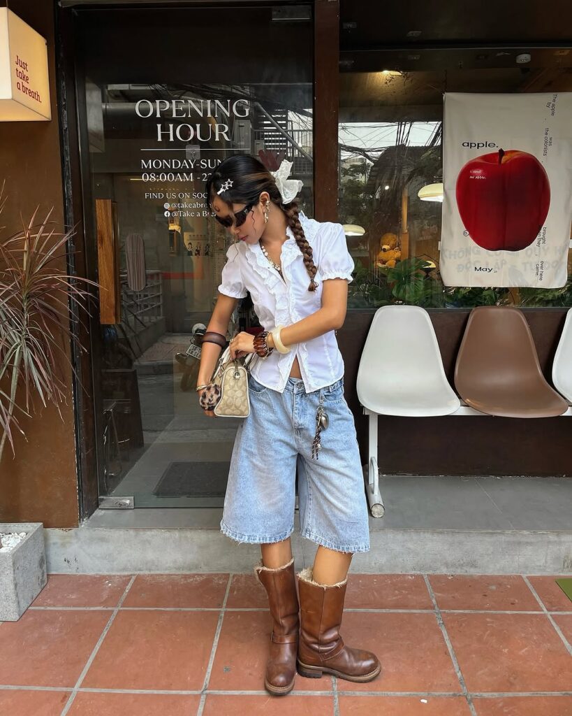 jorts outfits pinterest