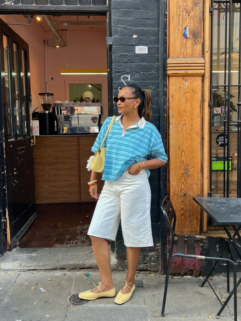 how to style jorts women casual