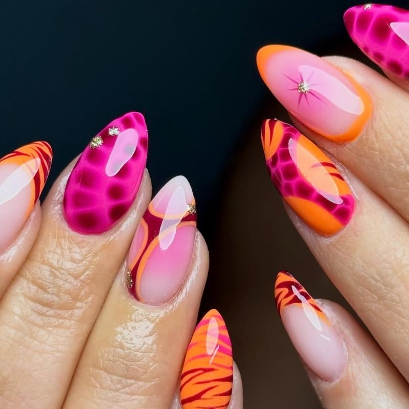 cute vacation nails