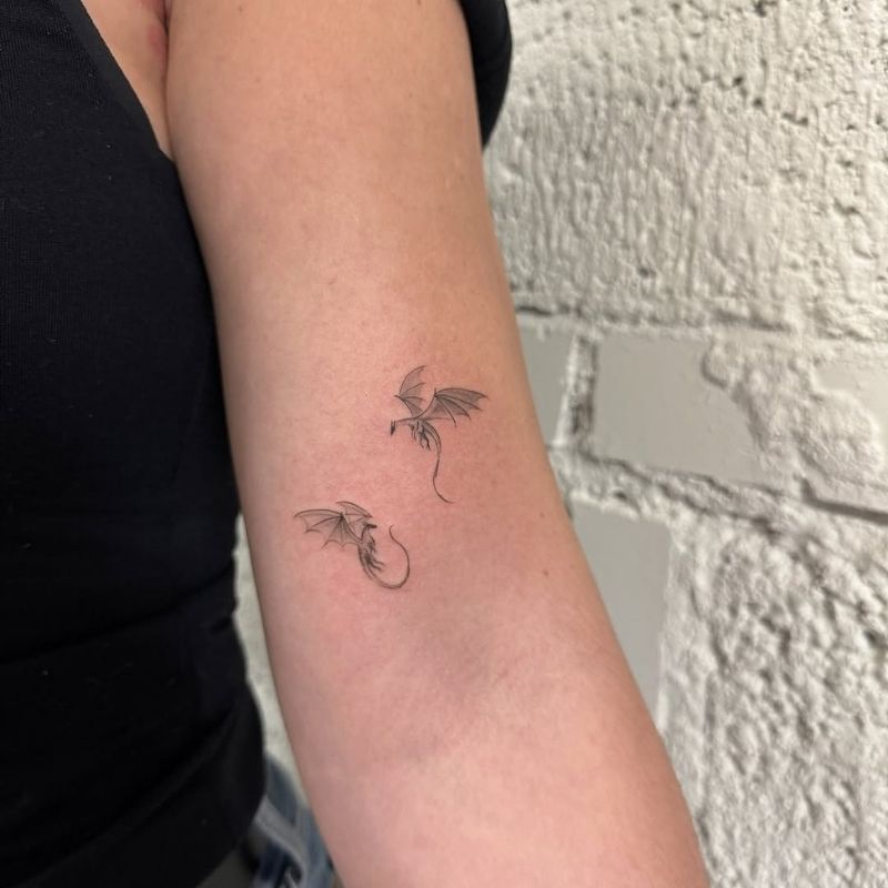 tiny tattoos 
