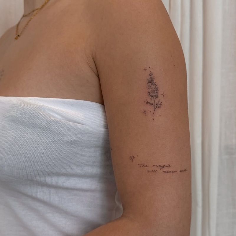 tiny star tattoos