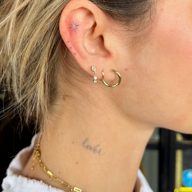 mother daughter tiny tattoos