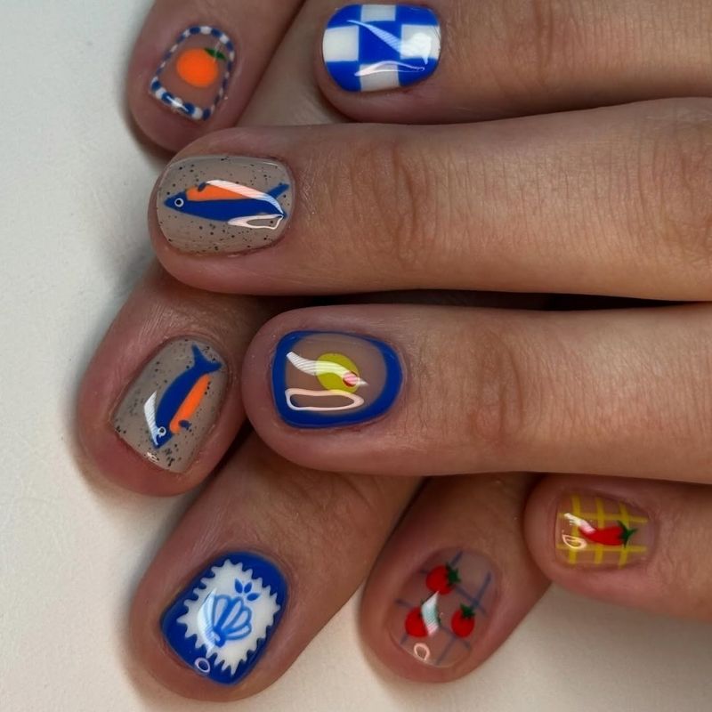 beach nails