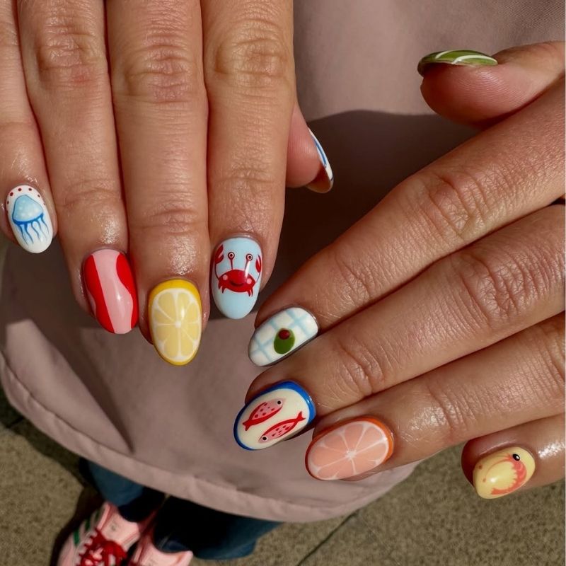 vacation nails
