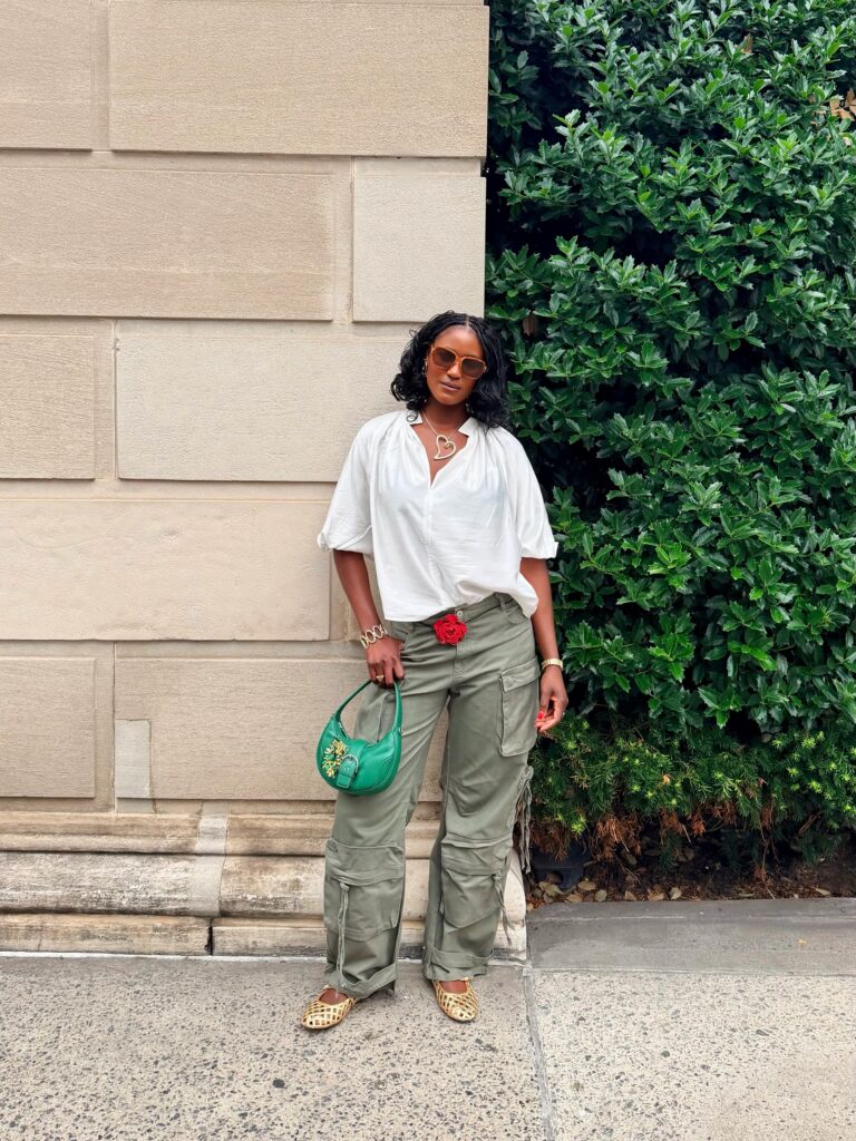 cargo pants outfit black girl