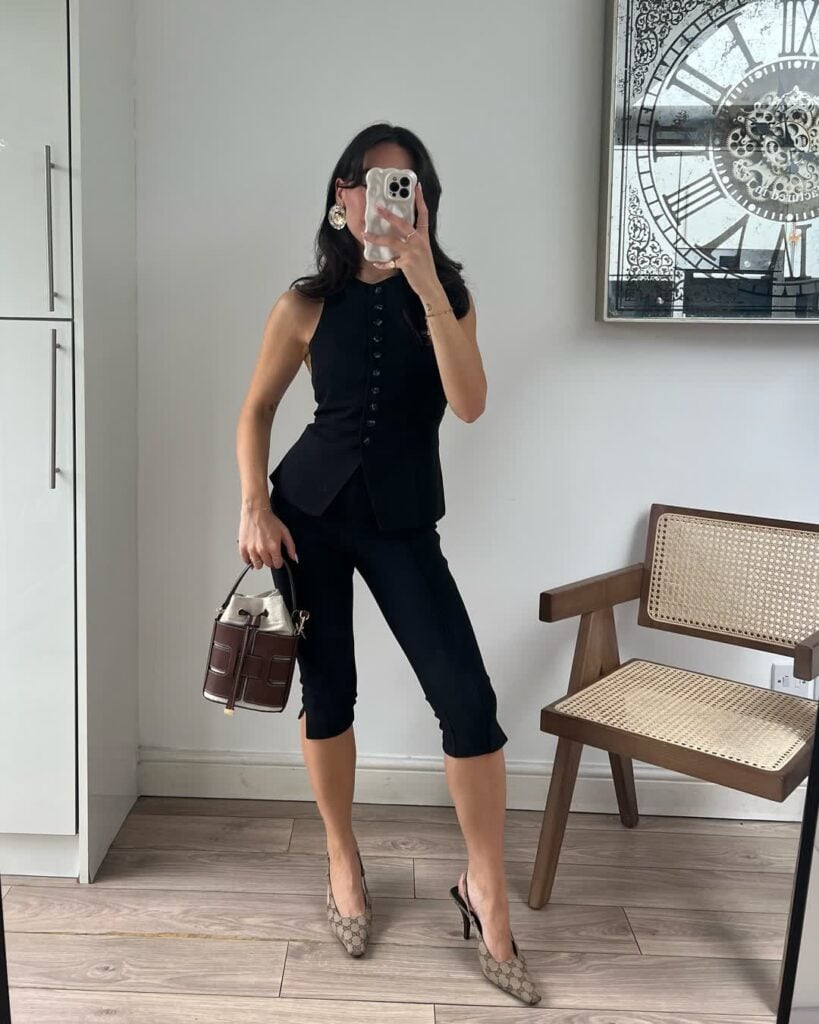 capri pants outfit