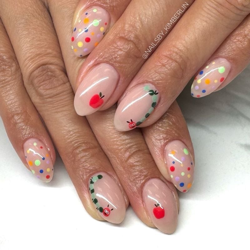 simple back to school nails