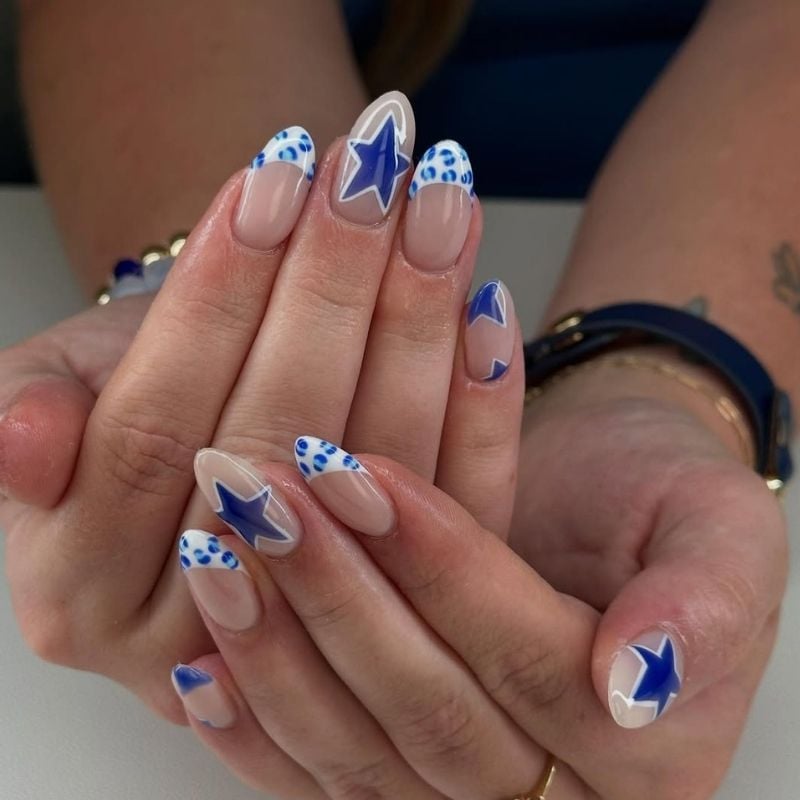 back to school nails simple