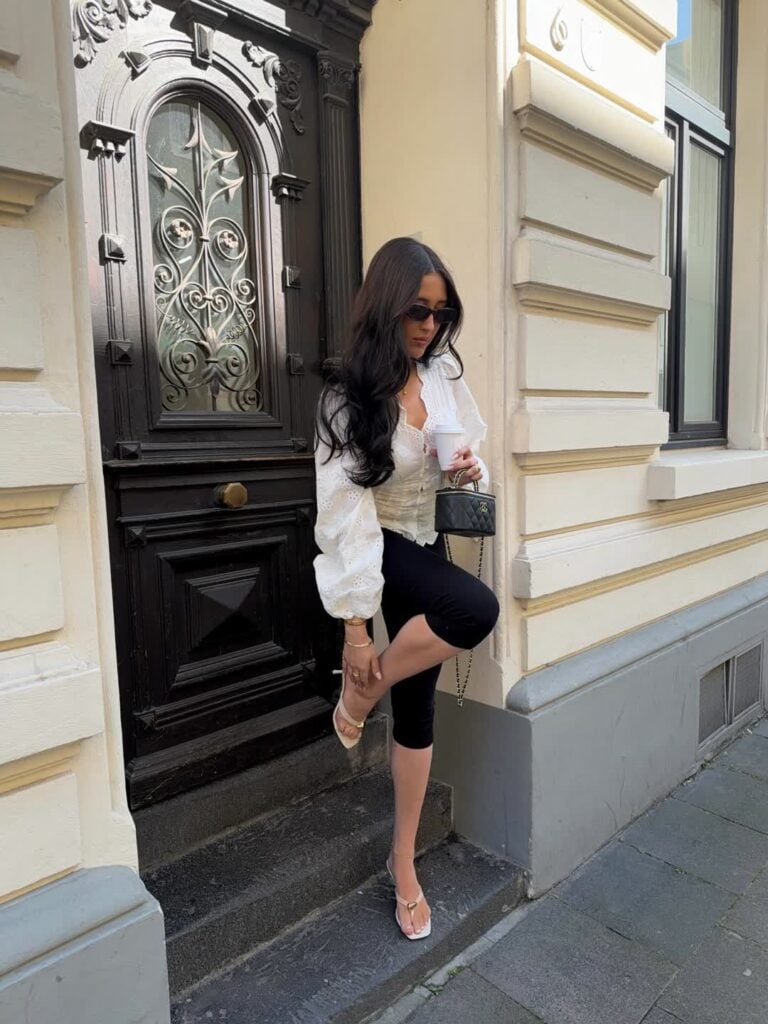 capri leggings outfit ideas