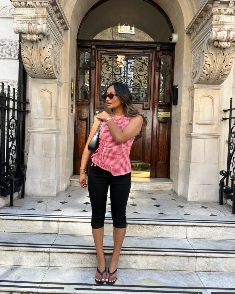 capri pants outfit women