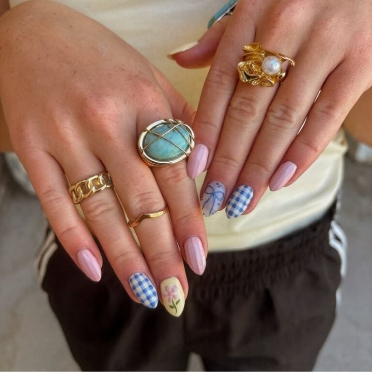 back to school nails