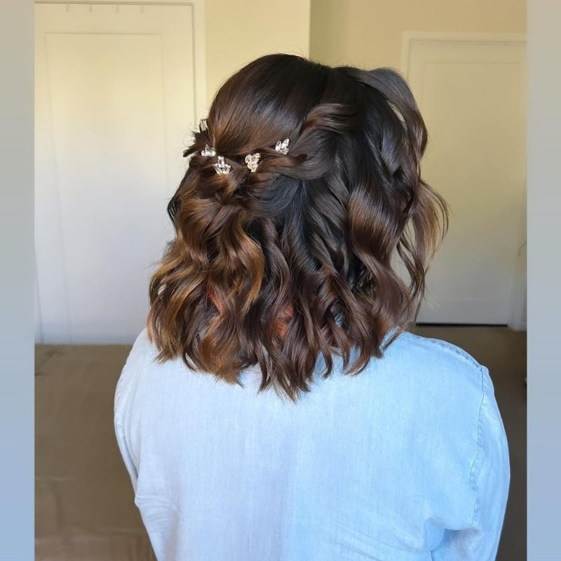 cute hairstyles for school short hair