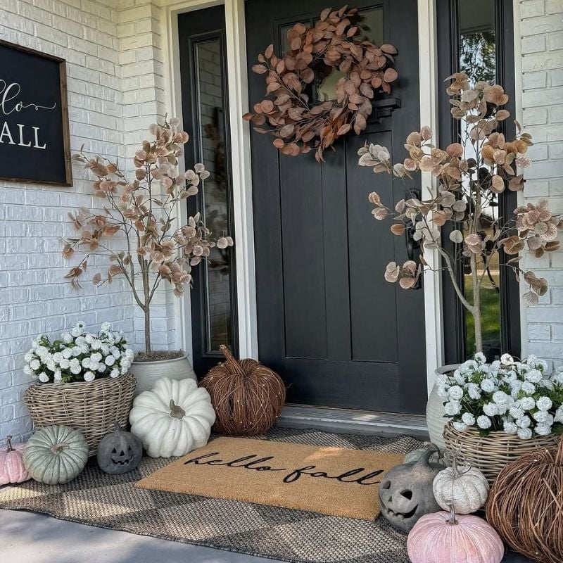 fall front porch decor ideas