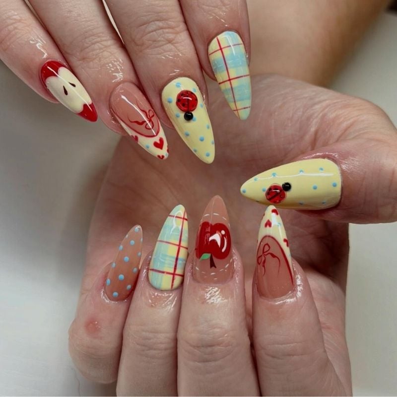 back to school nail ideas