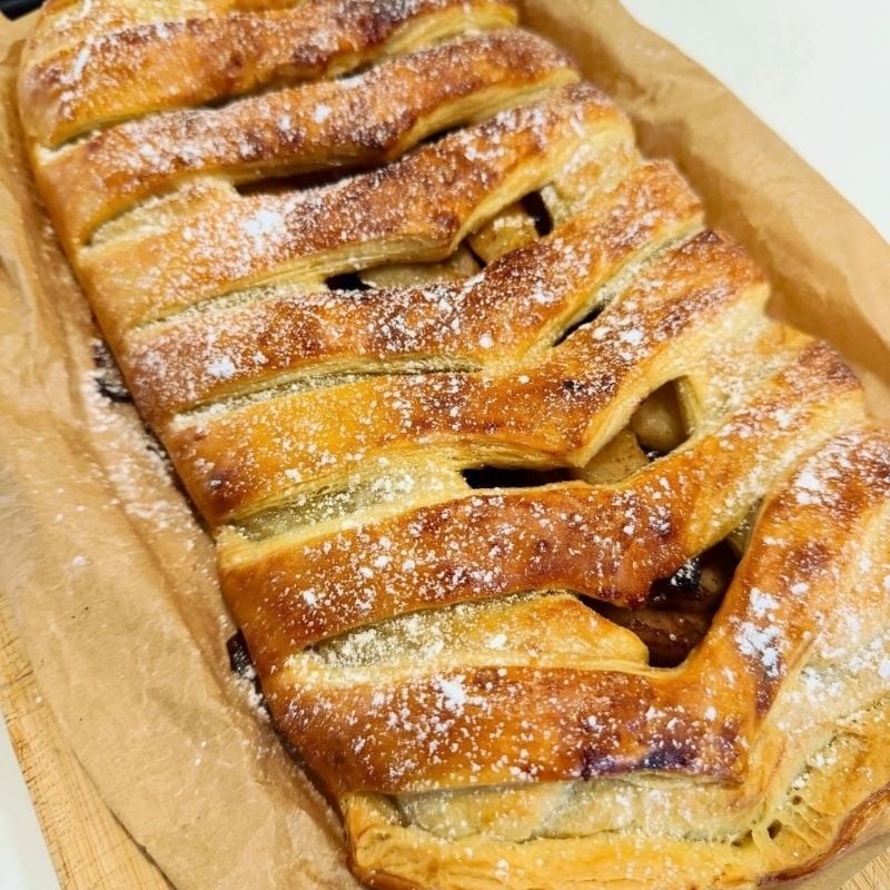 apple recipes with puff pastry