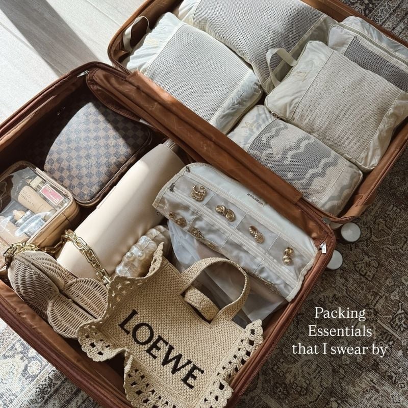 how to pack a suitcase to save space without wrinkles