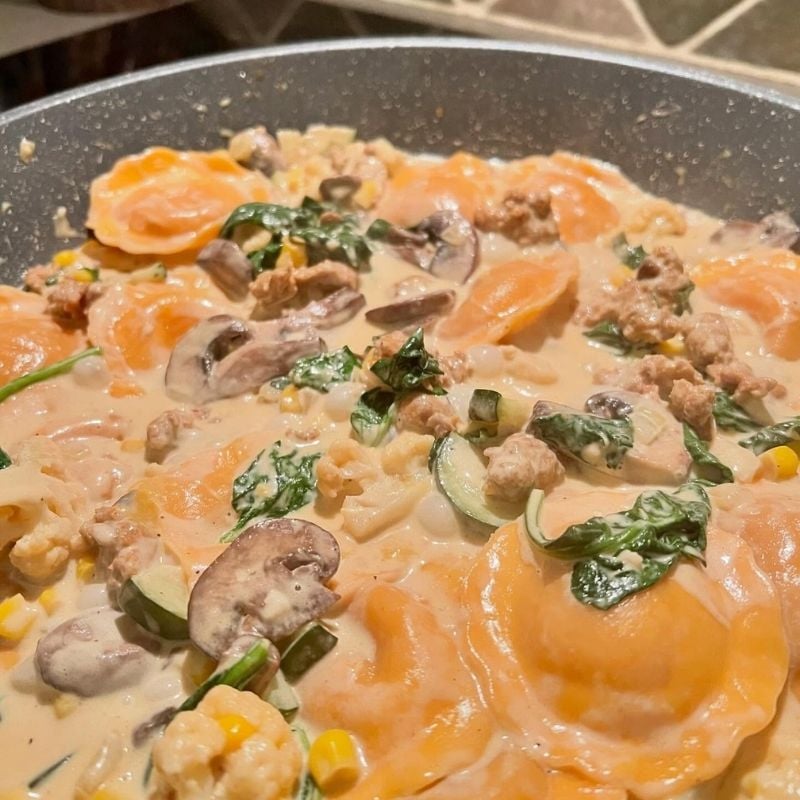 fall dinner meal