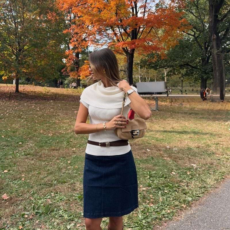 fall outfits in hot weather