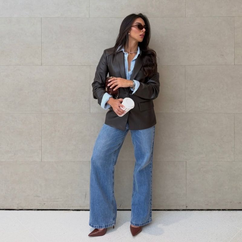 how to style a blazer for work