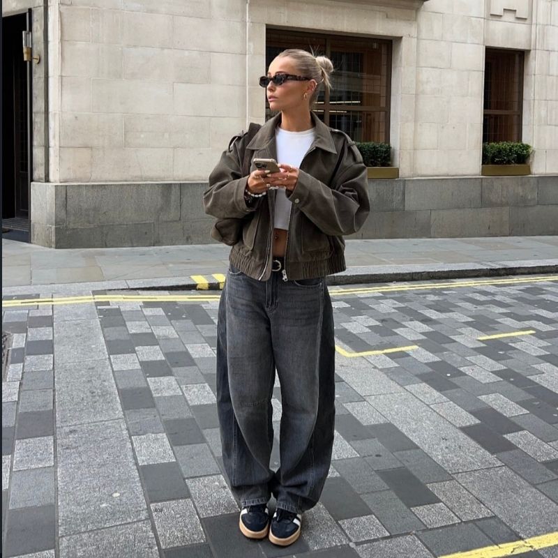how to style black jeans